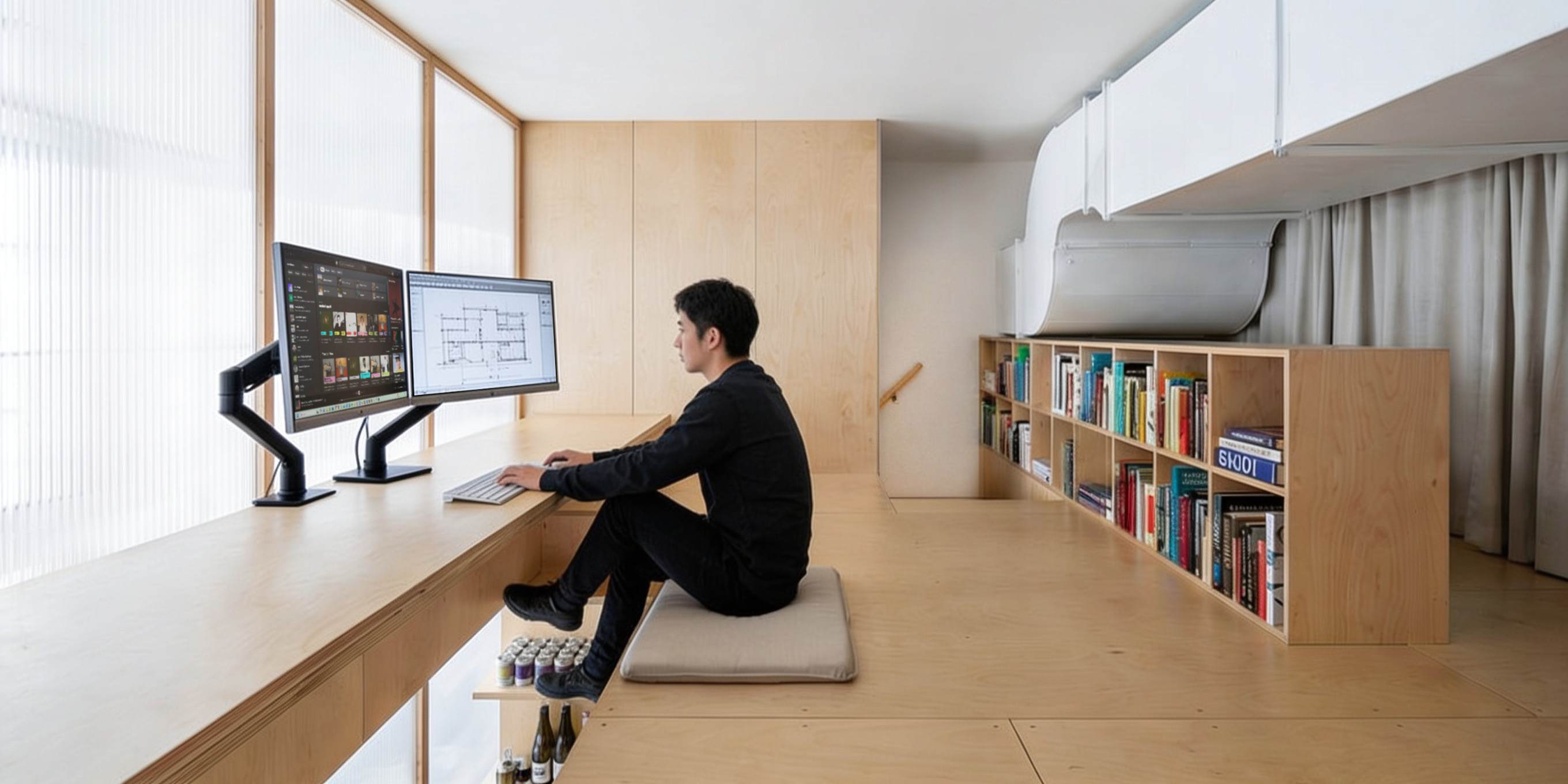 Loft desk
